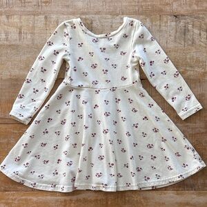Vignette Floral Cream Girls Dress 4Y